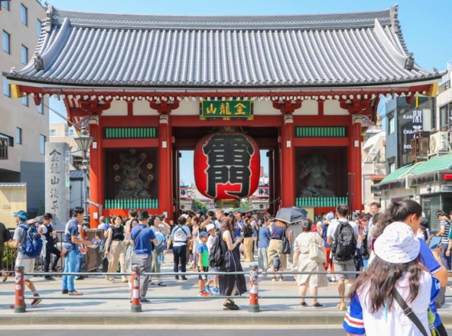 503 Oshiage Sta 3Mins Walk! Wi-Fi & Elevator 4Pax Apartment Tokyo Luaran gambar