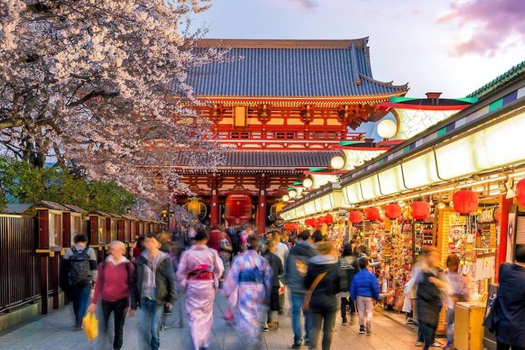 503 Oshiage Sta 3Mins Walk! Wi-Fi & Elevator 4Pax Apartment Tokyo Luaran gambar