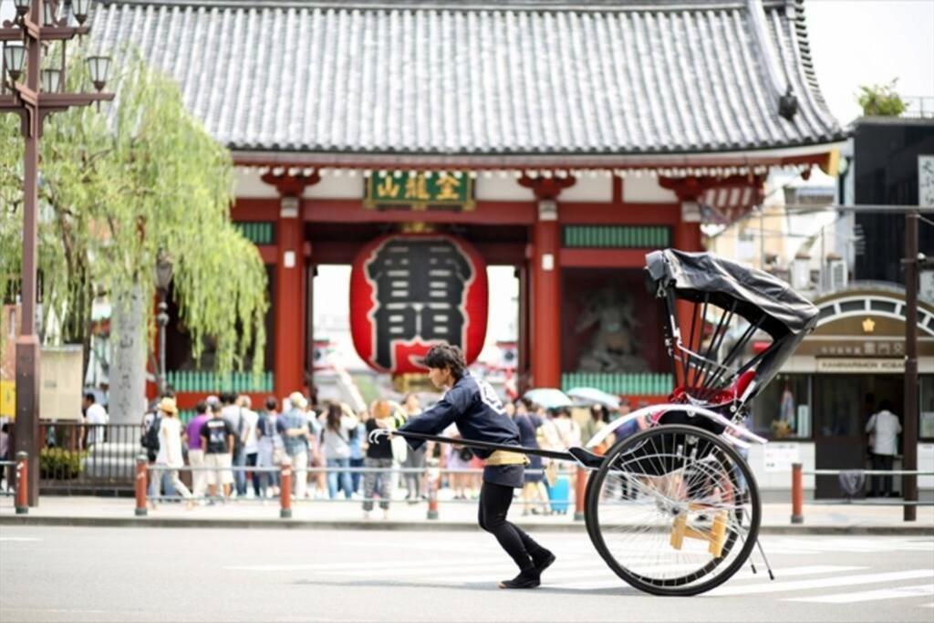 503 Oshiage Sta 3Mins Walk! Wi-Fi & Elevator 4Pax Apartment Tokyo Luaran gambar